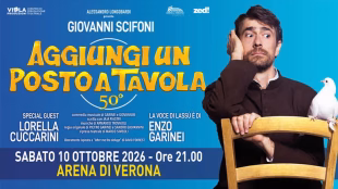 GRAN TEATRO GEOX – Aggiungi un posto a Tavola – 10 Ottobre 2026
